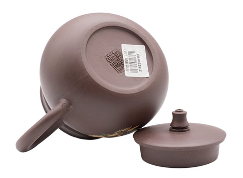 Mud painting round rhyme Teapot # 91336 340 ml