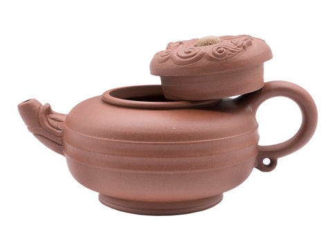 Shuanglong opera bead Teapot # 91340 210 ml