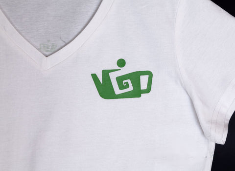Male t-shirt "Moychay.com", white