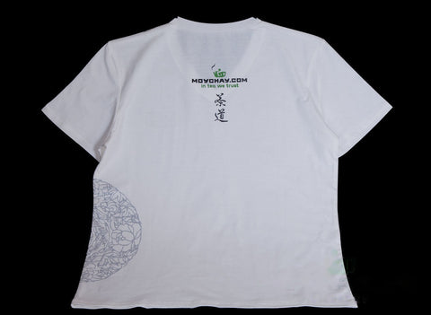 Herren T-Shirt "Moychay.com", weiß