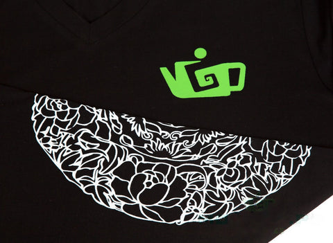 Male t-shirt "Moychay.com", black
