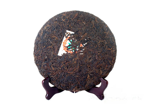 Ye Sheng Qiao Mu Sheng Bing, (Red Seal)  Zhong  Cha, the 90s, 380 g