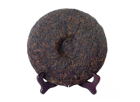 Ye Sheng Qiao Mu Sheng Bing, (Red Seal)  Zhong  Cha, the 90s, 380 g