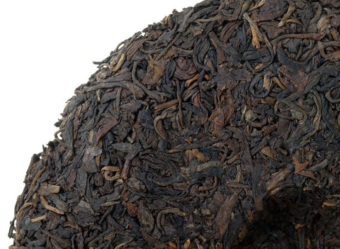 Zi Tian Purple Sky, recipe 7532 (1995), aged sheng puer