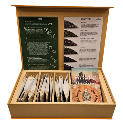 Puer Thee Ervaring Set (Sheng & Shu Selectie)