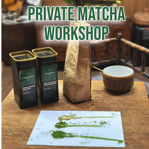Privater Matcha-Verkostungsworkshop | Wählen Sie Ihr Datum 