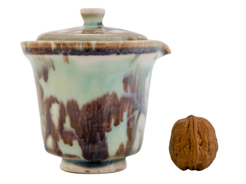 Gaiwan (shiboridashi) handmade Moychay # 46858, porcelain, 165 ml.