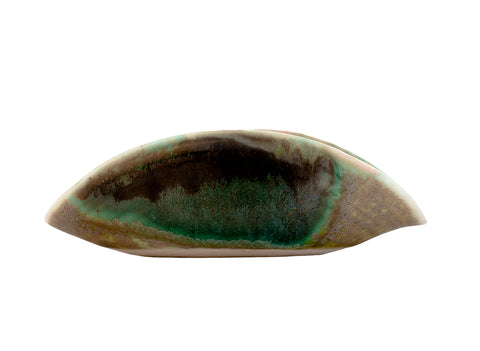 Tea presentation vessel handmade Moychay # 46895, ceramic