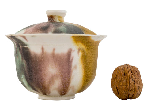 Gaiwan handmade Moychay # 46863, porcelain, 200 ml.