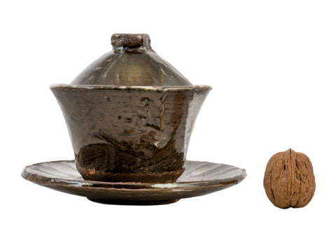 Gaiwan handmade Moychay # 48624, wood firing/ceramic, 120 ml.
