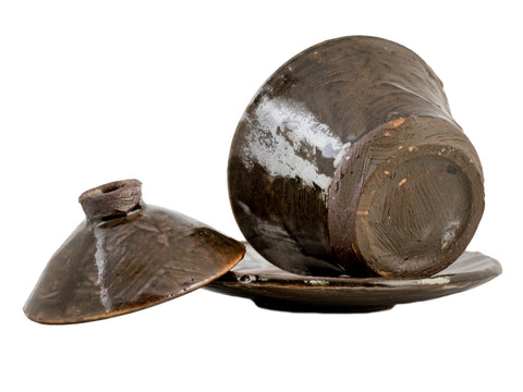 Gaiwan handmade Moychay # 48624, wood firing/ceramic, 120 ml.