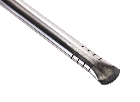 Bombilla (bomba or massasa) # 26337, metal, 16 cm