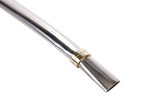 Bombilla (bomba or massasa) # 26337, metal, 16 cm