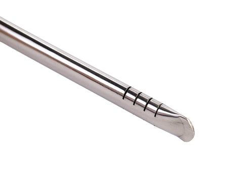 Bombilla (bomba or massasa) # 26337, metal, 16 cm