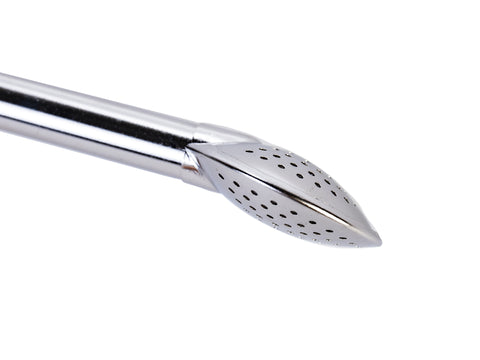 Bombilla (bomba or massasa) # 12, metal, 19 cm