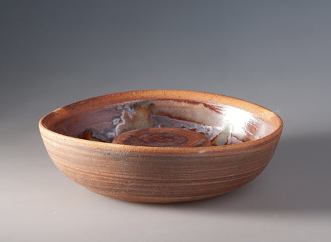 Theeboot handgemaakt Moychay # 49099, houtgestookt/keramiek, 250 ml.