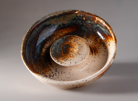 Barco de té hecho a mano Moychay # 49613, cerámica, 270 ml.