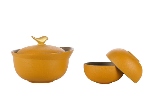 Vrolijke Oranje Reisbeker Theeset # 94492