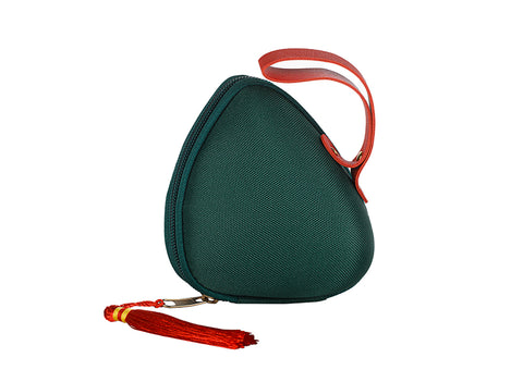 Green Dragon Boat Festival Travel Teacup Set  # 94489