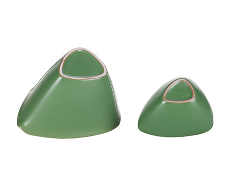 Green Dragon Boat Festival Travel Teacup Set  # 94489