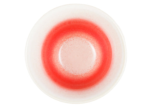 Red and Green Gradient Tea Cup  # 94499