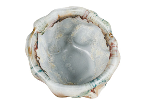 Taza esmaltada verde estilo Shino 140 ml # 94469