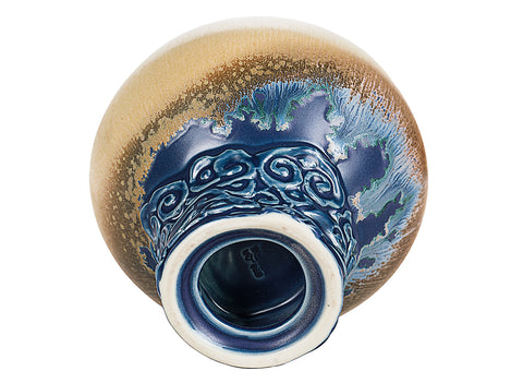 Taza de porcelana con pedestal degradado # 94473