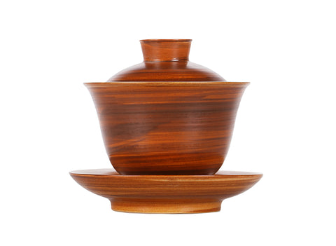 Porselein Gaiwan met Houtnerf # 94475