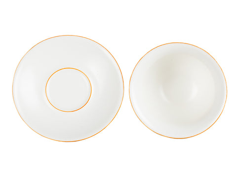 Gaiwan blanc de lune trois pièces # 94486