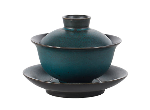 Ink Green Drievoudige Harmonie Gaiwan # 94479