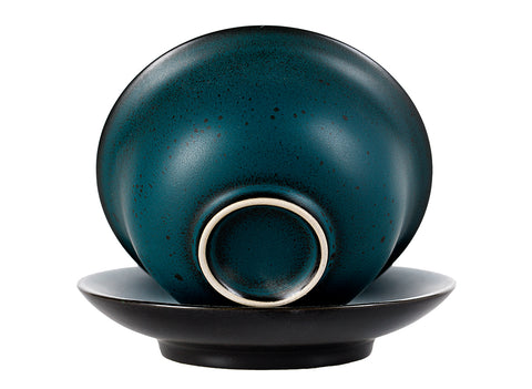 Ink Green Drievoudige Harmonie Gaiwan # 94479