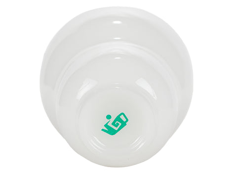 Calabash stijl ijs jade porseleinen theekop # 94453