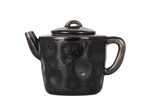 Handcrafted Ceramic Teapot with Floral Motif # 94383