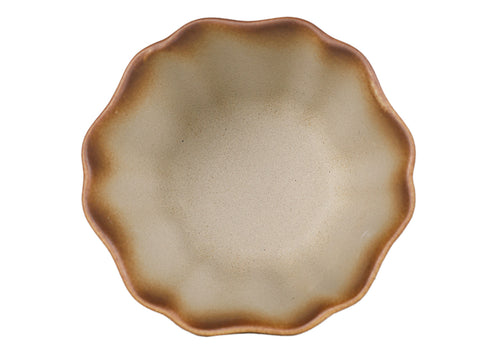 Tasse à thé cannelée à large bord # 94388