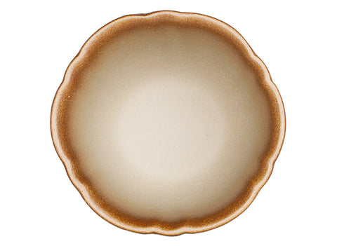 Fluted Ceramic Tea Cup # 94387