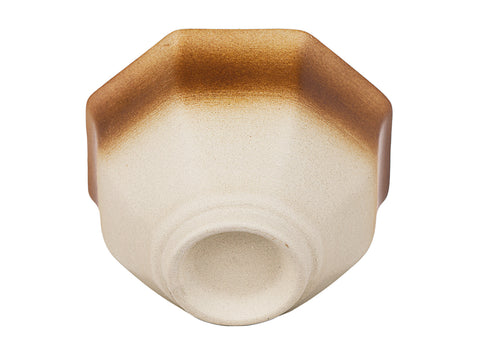 Octagonal Ceramic Tea Cup # 94386
