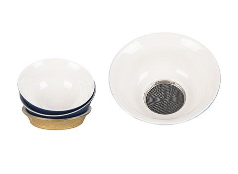 Space-Themed Travel Tea Set with Glass Cha Hai # 94382