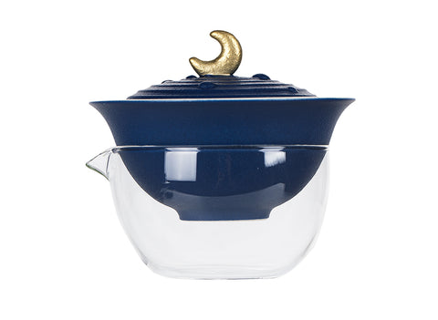 Space-Themed Travel Tea Set with Glass Cha Hai # 94382