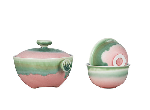 Travel Tea Set with Side-Handle Teapot # 94377