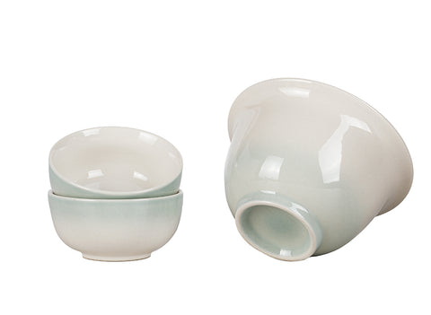 Compact Travel Gaiwan Set with Yellow Case # 94380