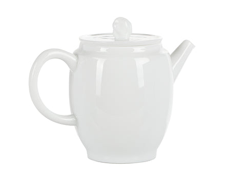 100ml Weiße Porzellan-Teekanne #94515 für Gongfu-Zubereitung – Tea Culture Club