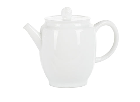 Witte porseleinen theepot # 94515