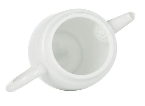 Witte porseleinen theepot # 94515