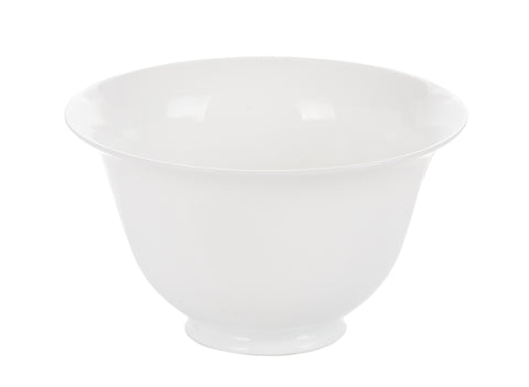 Witte porseleinen uitlopende kop # 94502