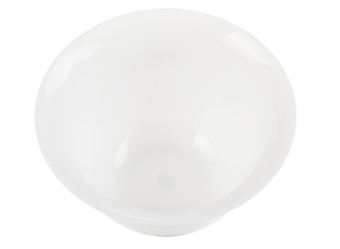 Witte porseleinen uitlopende kop # 94502