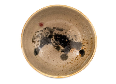 Taza de Matcha (Chavan) # 35409, cocción en madera/cerámica/pintura a mano, 256 ml.