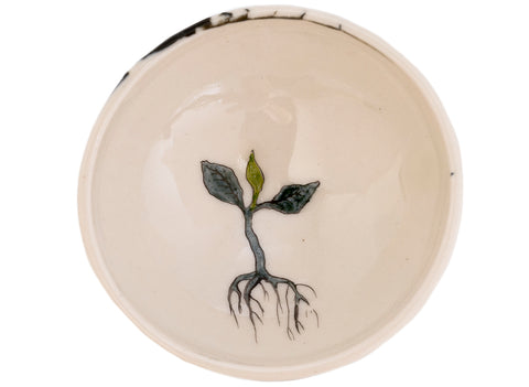 Kopje Moychay 'Verse thee' # 43964, keramiek/handbeschilderd, 43 ml.