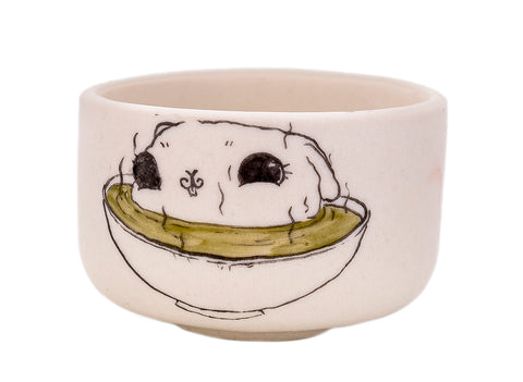 Cup Moychay, series of 'Warmth' # 44409, ceramic/hand painting, 46 ml.