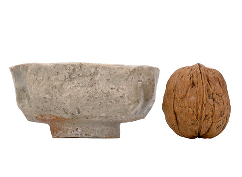 Cup handmade Moychay, series of kurinuki # 44868, wood firing/ceramic, 30 ml.