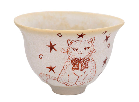 Tasse Moychay, Serie 'Katze' Nr. 45426, Keramik/Handbemalung, 45 ml.